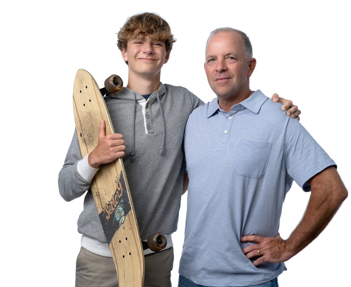 Father and Son for Hoag Prime